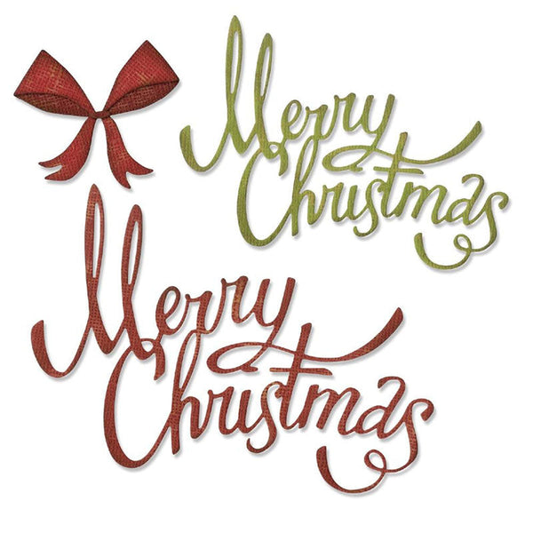 Sizzix Dies Christmas Ribbon