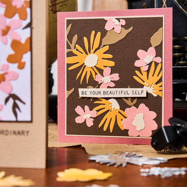 Sizzix Embossing Folder Vault Side-Order Floristry