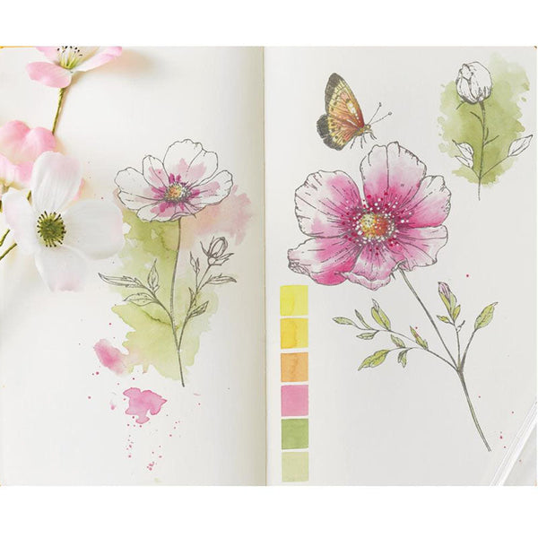 Sizzix Clear Stamps Cosmos And Butterflies