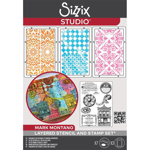 Sizzix Stamps & Stencils Build It