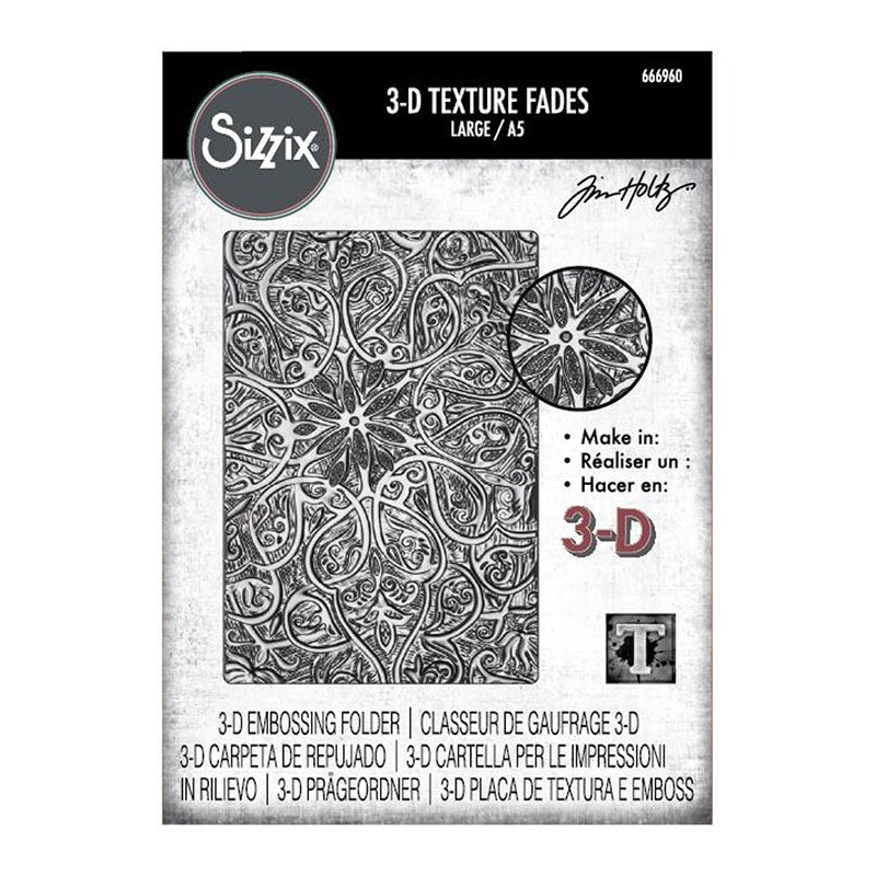 Sizzix Embossing Folder Engraved