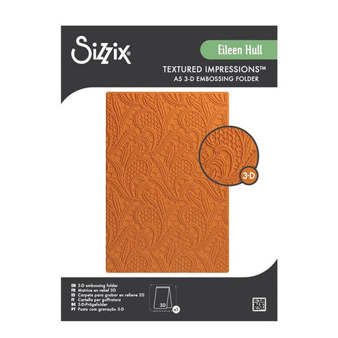 Sizzix Embossing Folder Lacy Leaves