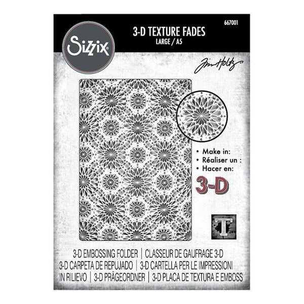 Sizzix Embossing Folder Kaleidoscope