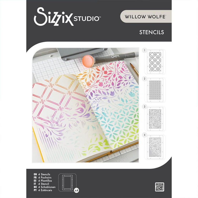 Sizzix Stencil Backgrounds