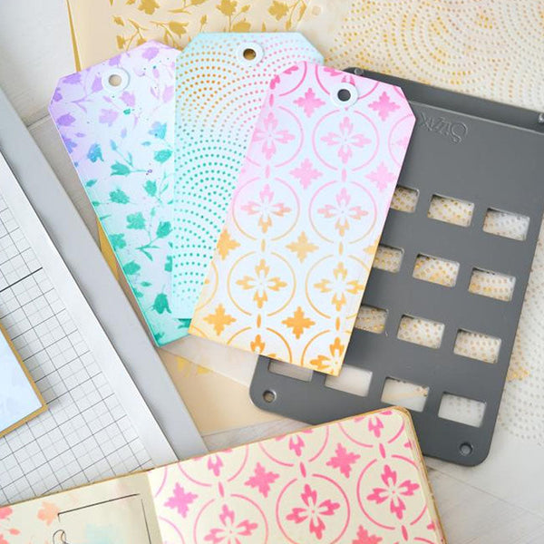 Sizzix Stencil Backgrounds