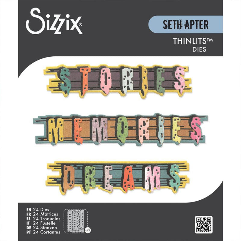 Sizzix Dies Word Wafers #2