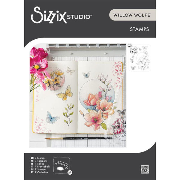 Sizzix Clear Stamps Magnolia