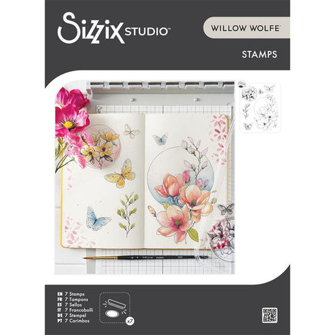 Sizzix Clear Stamps Magnolia