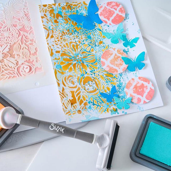 Sizzix Stencil Buildables Botanicals #1