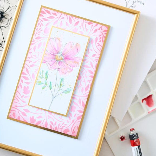 Sizzix Clear Stamps Wild Blooms