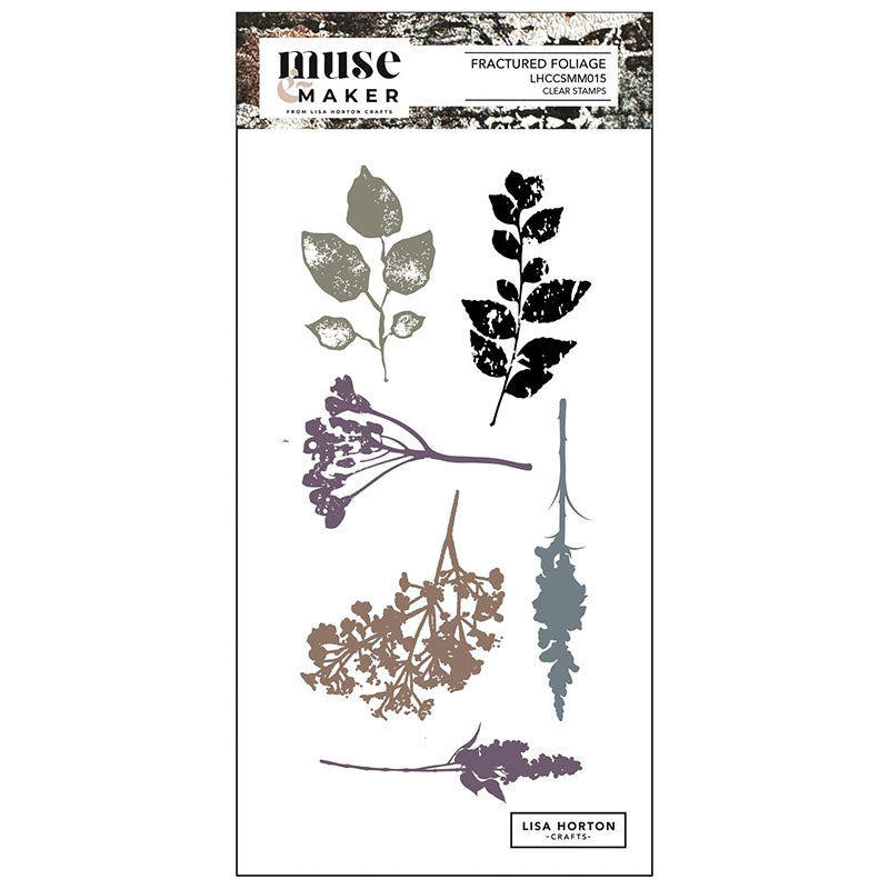Lisa Horton Clear Stamps Fractured Foliage