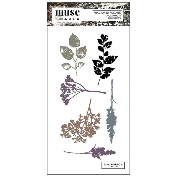Lisa Horton Clear Stamps Fractured Foliage