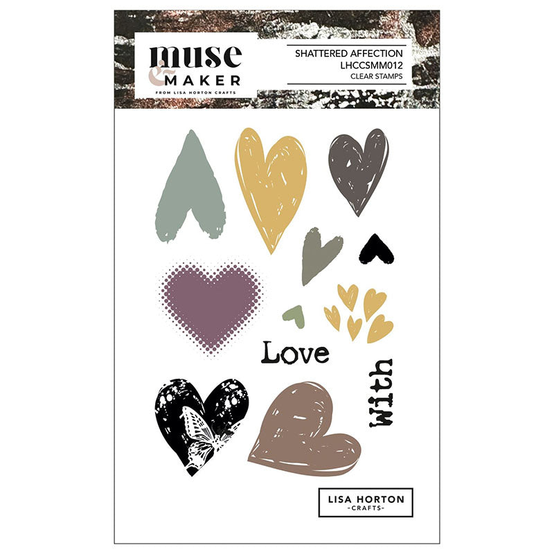Lisa Horton Clear Stamps Shattered Affection