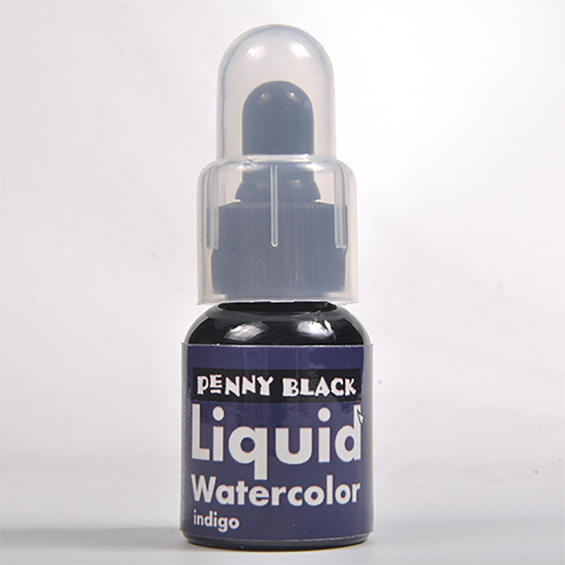 Penny Black Liquid Watercolor Ink Indigo