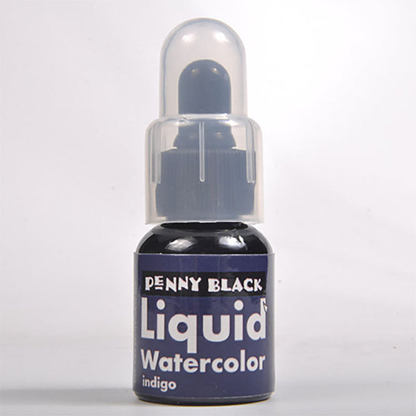Penny Black Liquid Watercolor Ink Indigo