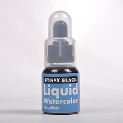 Penny Black Liquid Watercolor Ink Cloudless