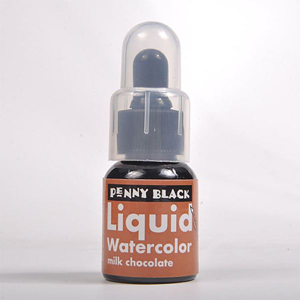 Penny Black Liquid Watercolor Ink milk Chocolate
