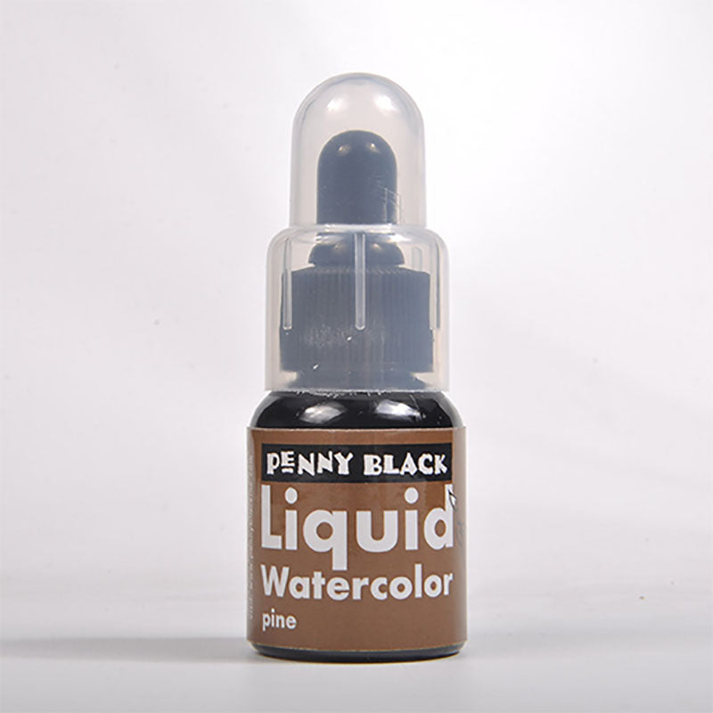 Penny Black Liquid Watercolor Ink Pine