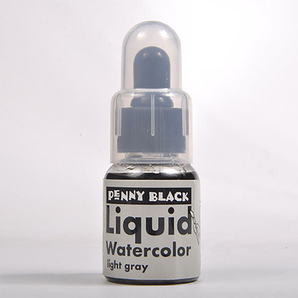 Penny Black Liquid Watercolor Ink Light Gray