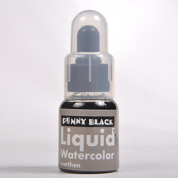 Penny Black Liquid Watercolor Ink Earthen