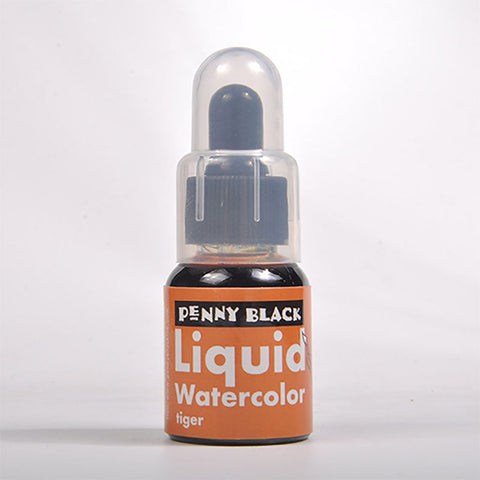 Penny Black Liquid Watercolor Ink Tiger