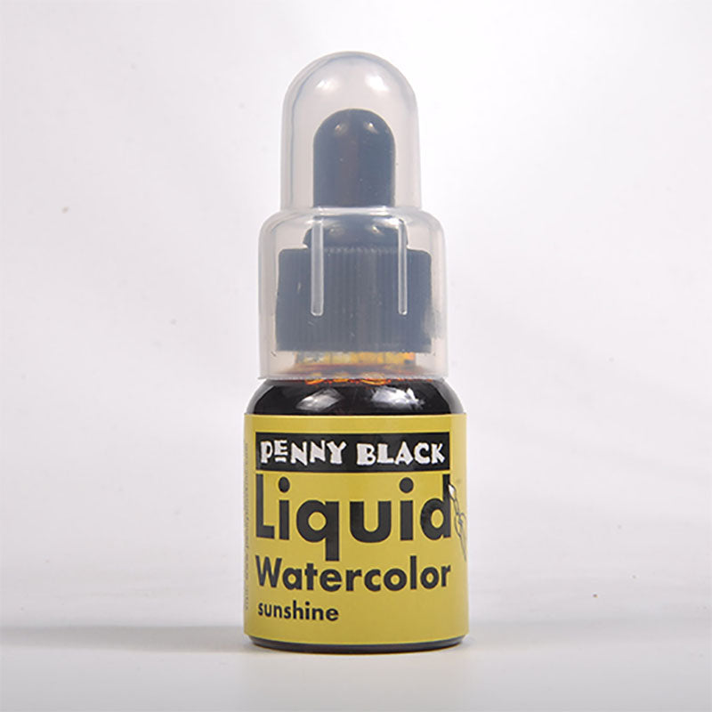 Penny Black Liquid Watercolor Ink Sunshine