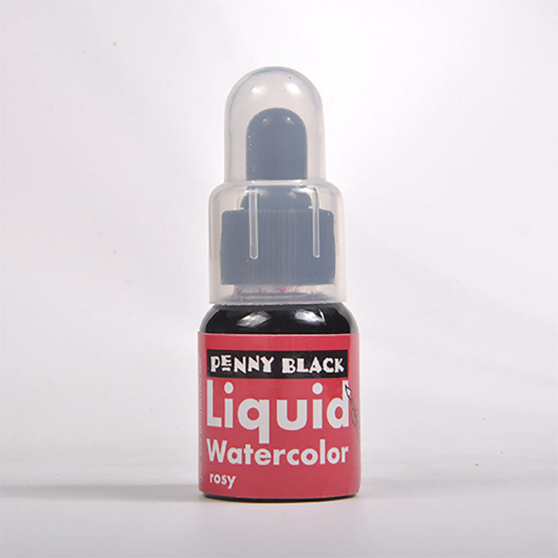 Penny Black Liquid Watercolor Ink Rosy