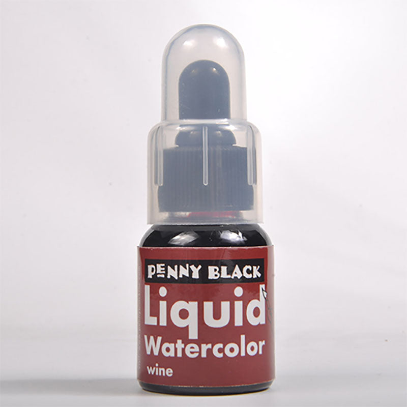 Penny Black Liquid Watercolor Ink Wine