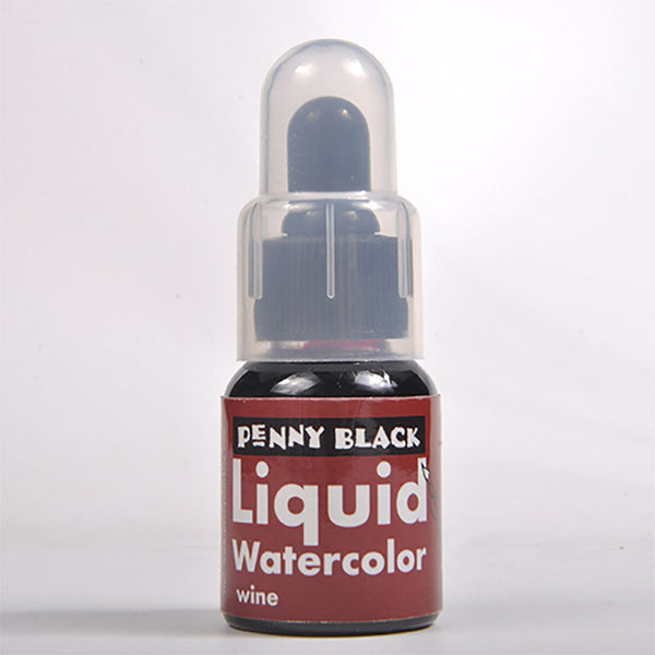 Penny Black Liquid Watercolor Ink Wine