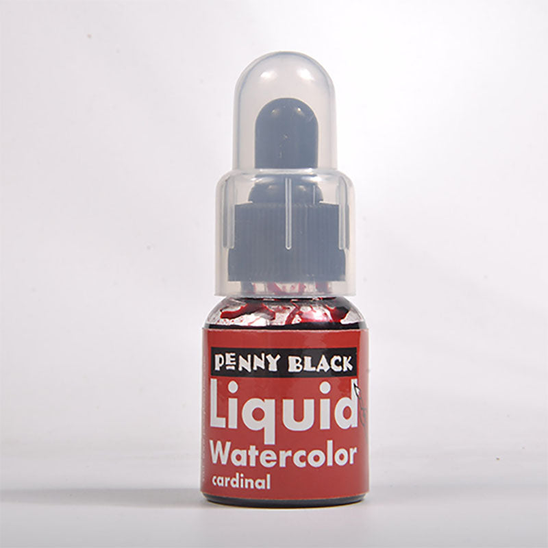 Penny Black Liquid Watercolor Ink Cardinal