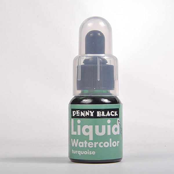 Penny Black Liquid Watercolor Ink Turquoise