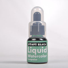 Penny Black Liquid Watercolor Ink Turquoise