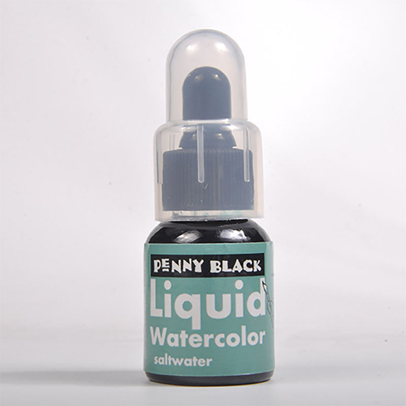 Penny Black Liquid Watercolor Ink Saltwater