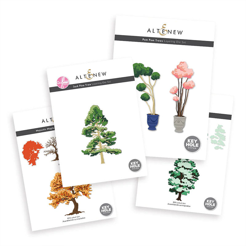 Altenew 4pc Layer It Up Tree Bundle
