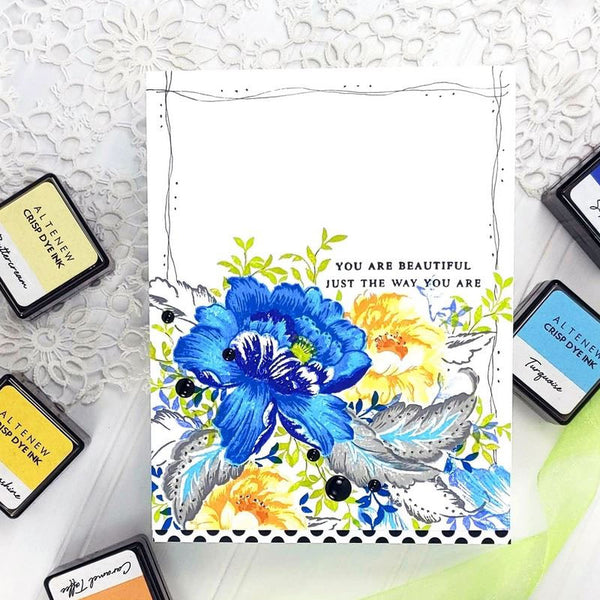 Altenew Clear Stamps Regal Beauty