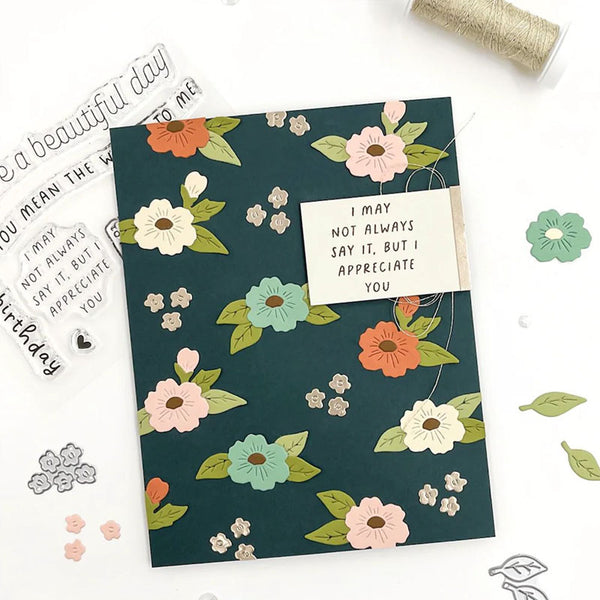 Concord & 9th Clear Stamps Briar & Blooms