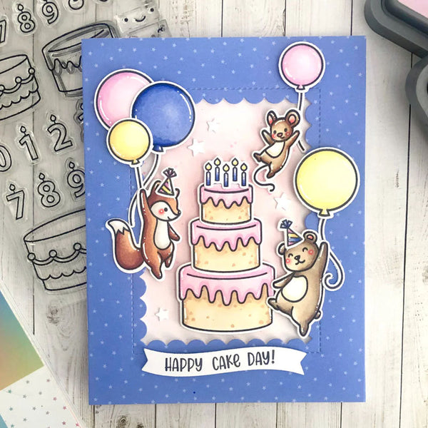 Lawn Fawn 3pc Cake It Easy