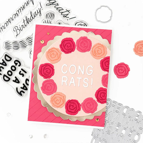 Concord & 9th Embossing Folder Icing on the Cake