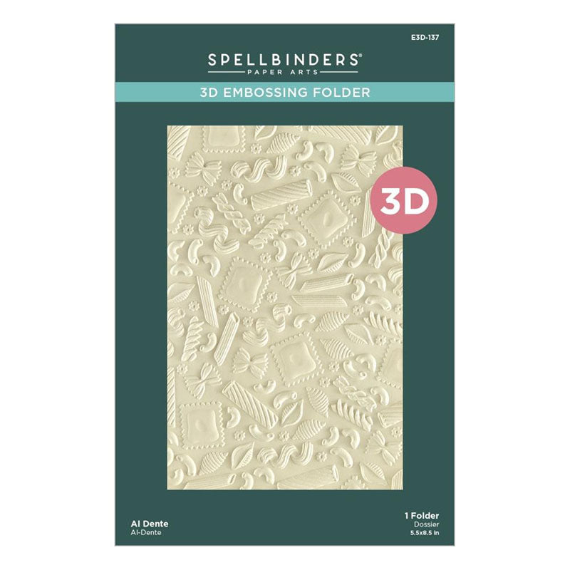 Spellbinders Embossing Folder Al Dente