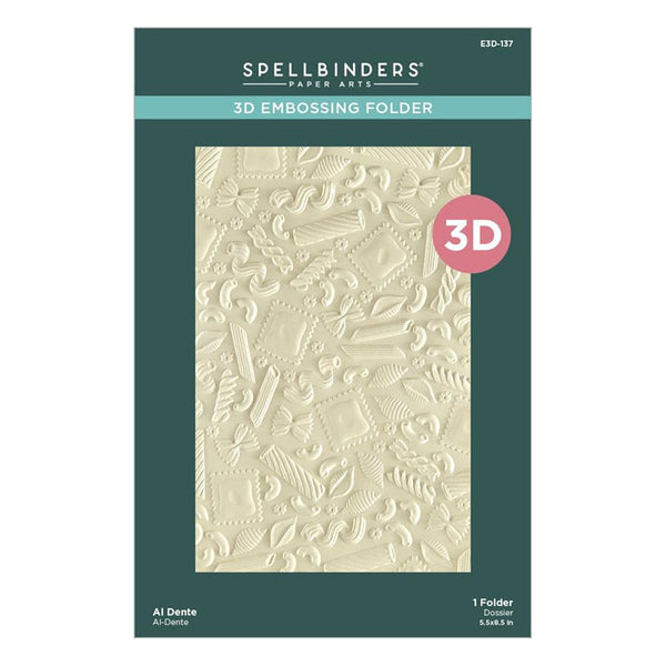 Spellbinders Embossing Folder Al Dente