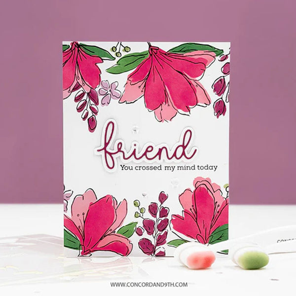 Concord & 9th Clear Stamps Garden's Edge