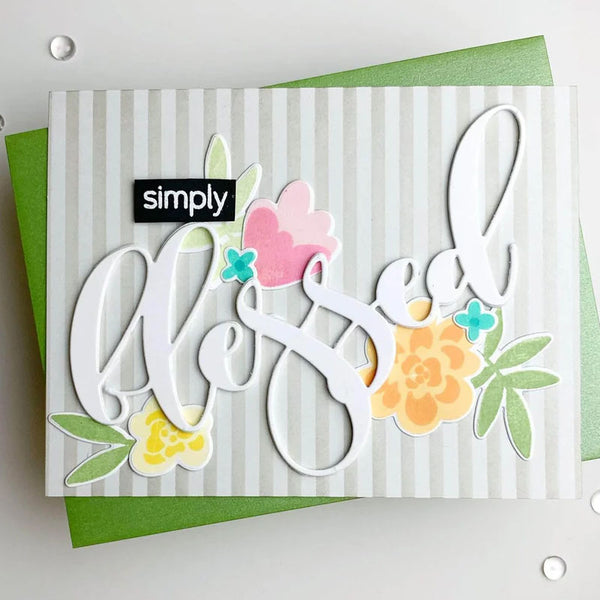 Altenew Clear Stamps Mega Greetings 4