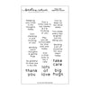 Concord & 9th Clear Stamps Petal Pop Greetings