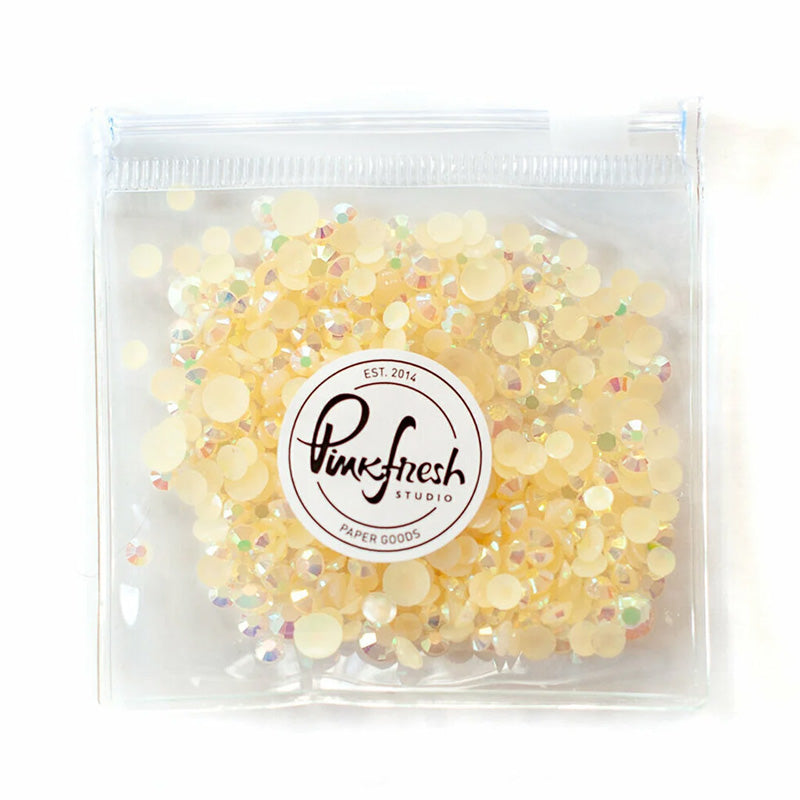 Pinkfresh Studio Glitter Drops Peach Fuzz