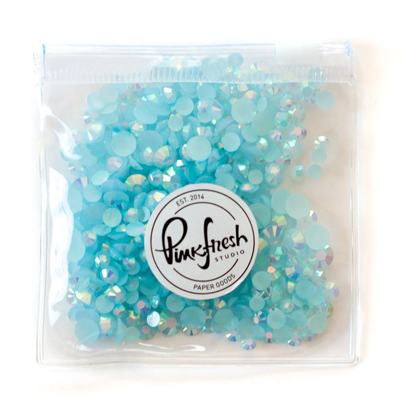 Pinkfresh Studio Glitter Drops Sky Blue