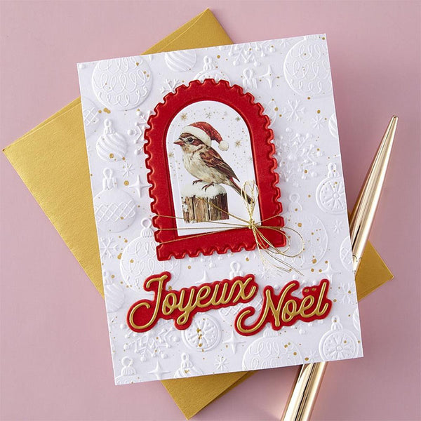 Spellbinders Dies International Holiday Sentiments French