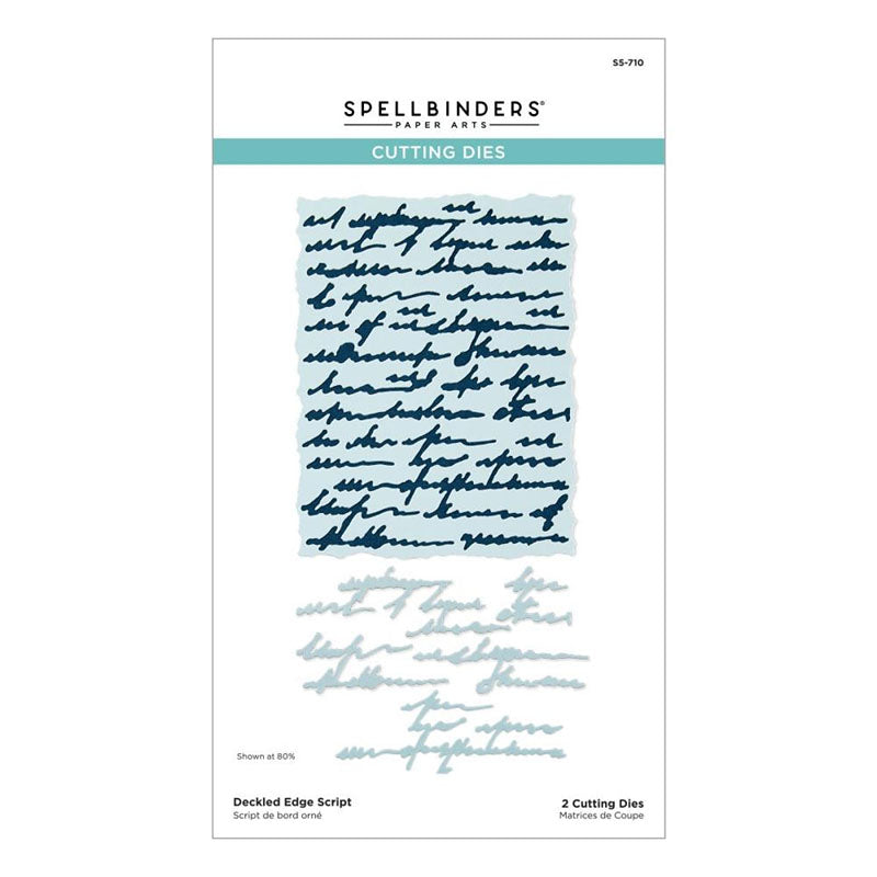 Spellbinders Dies Deckled Edge