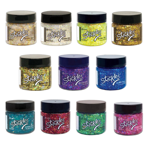 Ranger Stickles Glitter Gel 11pc Assorted