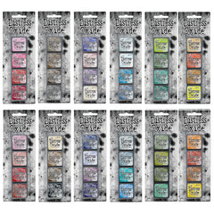 Tim Holtz Distress Mini Oxide Pad 12pc Kit 1-12