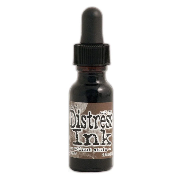 Tim Holtz Distress Reinker Walnut Stain